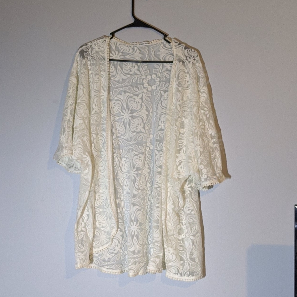 Maurice's White Cardigan Bundle